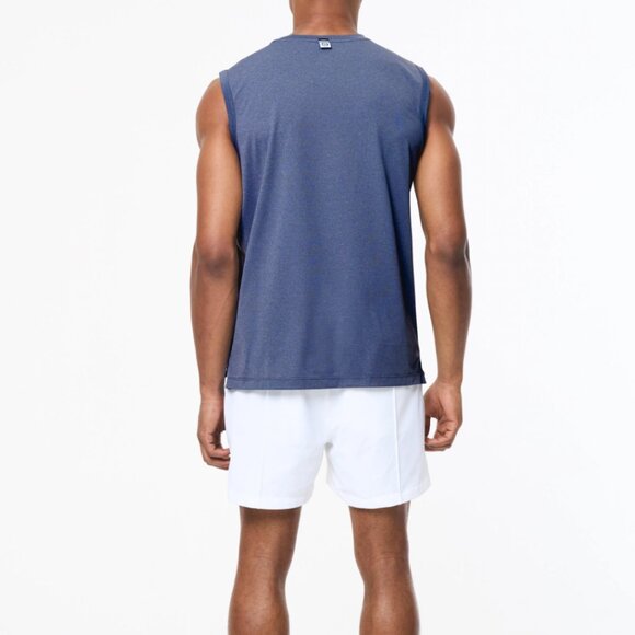 Sergio Tacchini Attivo Damarindo Tank- Maritime Blue Size Small - Picture 4 of 8